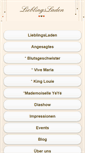 Mobile Screenshot of lieblingsladen-salzwedel.com